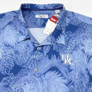 University of Kentucky Tommy Bahama Shirt Size 5XL Big Island Zone Hawaiian‎ NEW